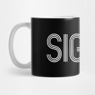 Elevate Your Style with Sigma: The Epitome of Sophistication Mug